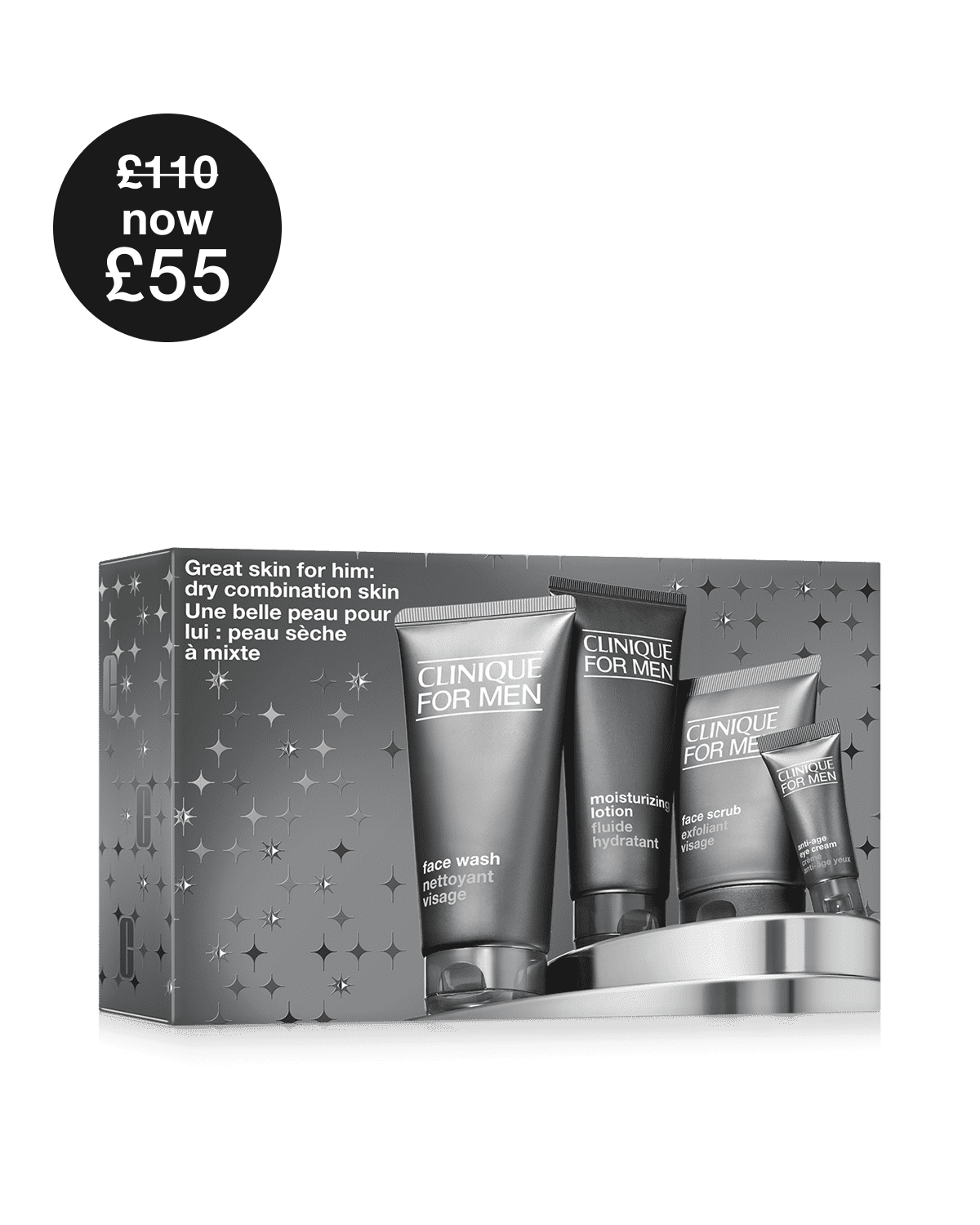 Great Skin for Him: Clinique For Men Set For Dry Combination Skin