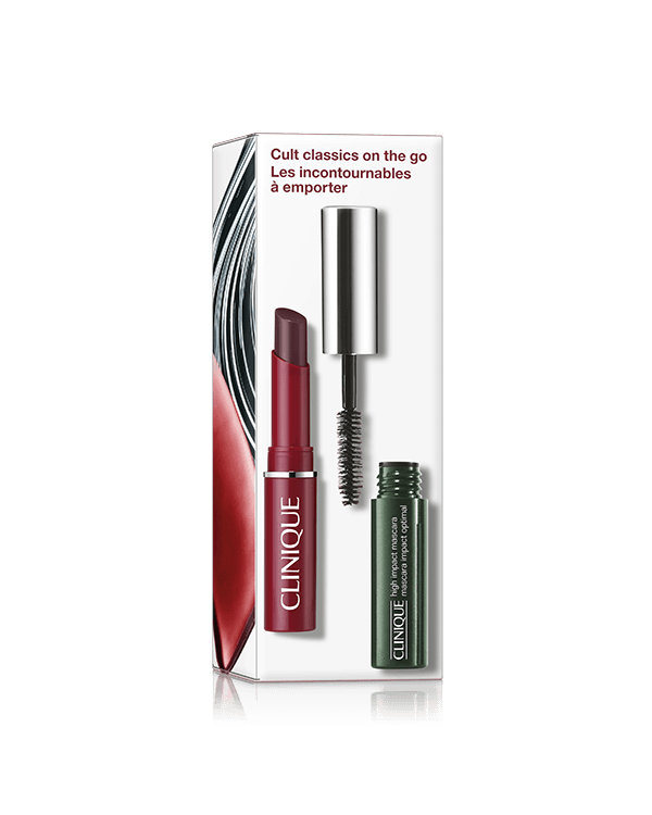 Cult Classics On-The-Go: Black Honey Makeup Gift Set, A take-anywhere lip and lash duo featuring two cult classics for easy touch-ups anytime.