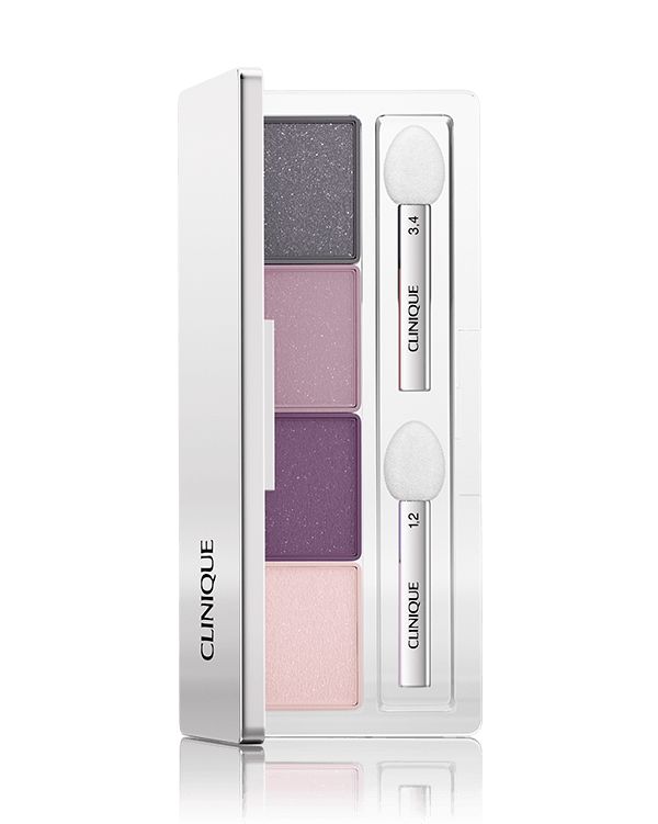 All About Shadow™ Quads, Create a variety of looks, from natural to dramatic. Luscious, long-wearing. Two sponge applicators.