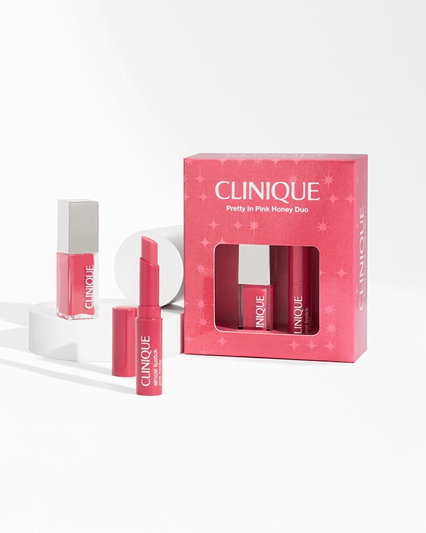 Pretty in Pink Honey Duo, Mini Almost Lipstick and full-size Pop™ Lip + Cheek Oil limited-edition duo in the perfect soft, sheer pink shade. Worth £39.79.