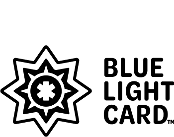 Blue card icon