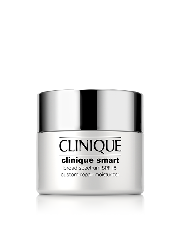 Clinique Smart™ SPF 15 Custom Moisturizer, Daytime moisturiser targets all major signs of ageing and protects with SPF.
