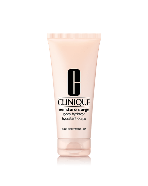 NEW Moisture Surge™ Body Hydrator, Refreshing, lightweight hydration sinks in, without residue. This body moisturiser lasts 48 hours.