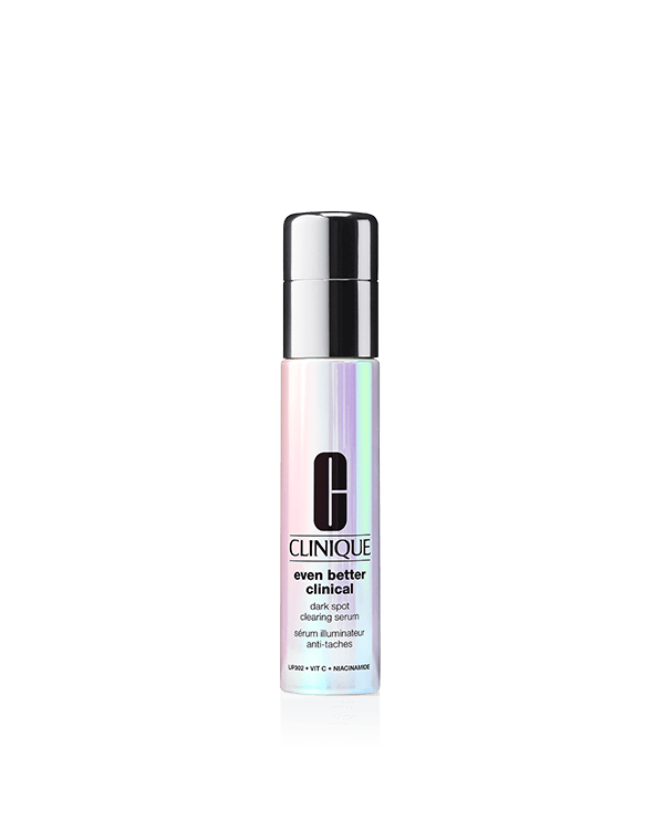 NEW Even Better Clinical™ Dark Spot Clearing Serum, Our fourth generation brightening serum is a powerful dermatologist-developed solution for more even-looking skin.