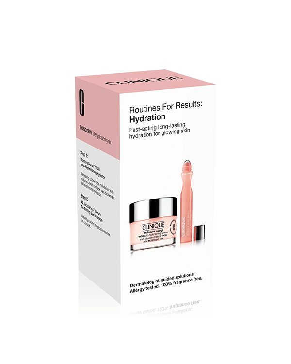 Routines For Results: Hydration Skincare Gift Set, Dermatologist guided duo featuring <strong>two full sizes</strong> delivers fast-acting hydration for glowing skin. <strong>Worth £61, buy for £35 and save -42%</strong>.