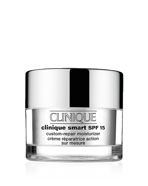 Clinique Smart™ SPF 15 Custom Moisturizer, Daytime moisturiser targets all major signs of ageing and protects with SPF.